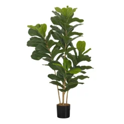 Monarch Artificial plant - 41"h / indoor fiddle tree in a 5" pot