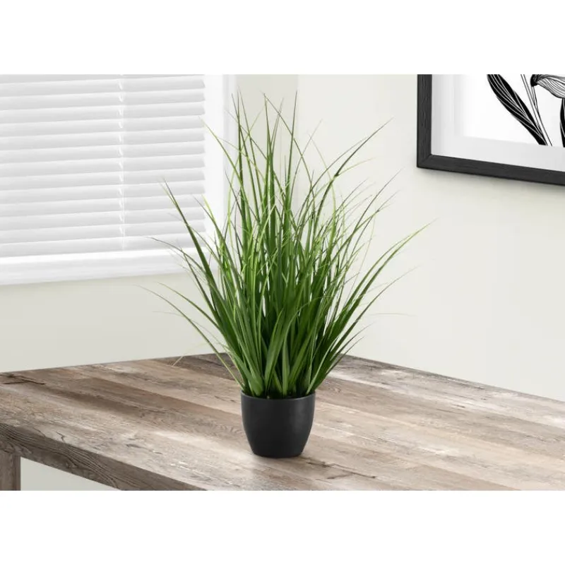 Monarch Artificial plant - 23"h / indoor grass in a 4" pot