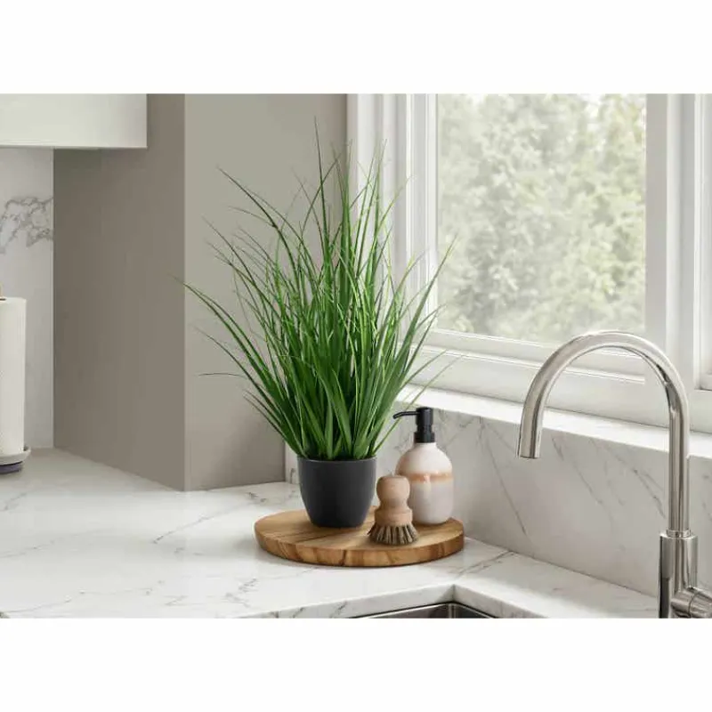Monarch Artificial plant - 23"h / indoor grass in a 4" pot