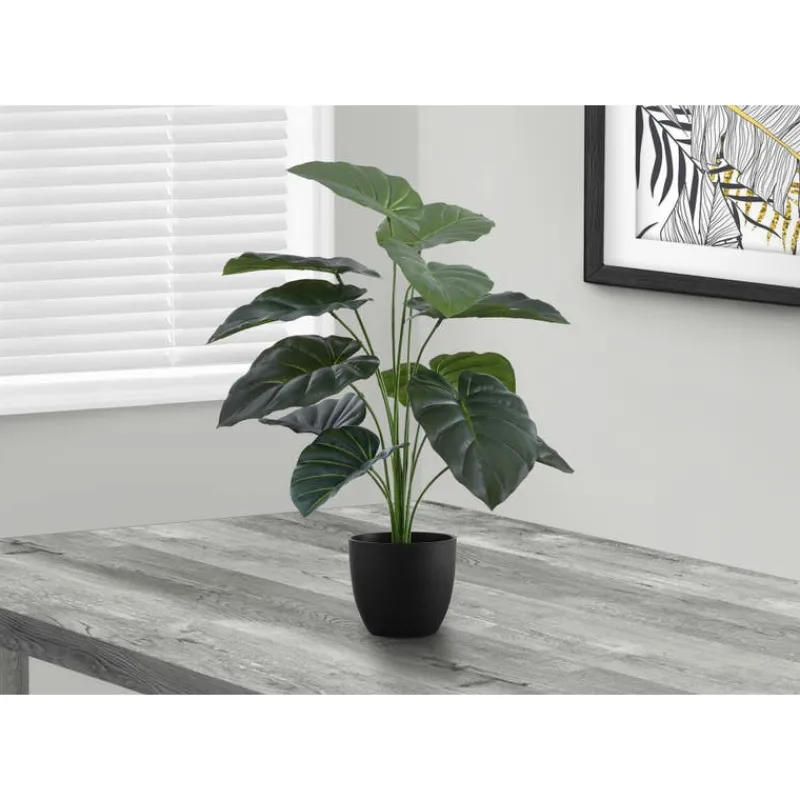 Monarch Artificial plant - 24"h / indoor alocasia in a 5" pot
