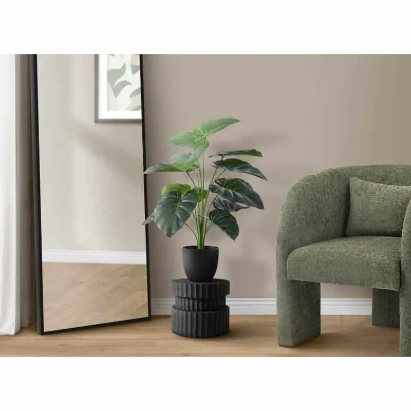 Monarch Artificial plant - 24"h / indoor alocasia in a 5" pot