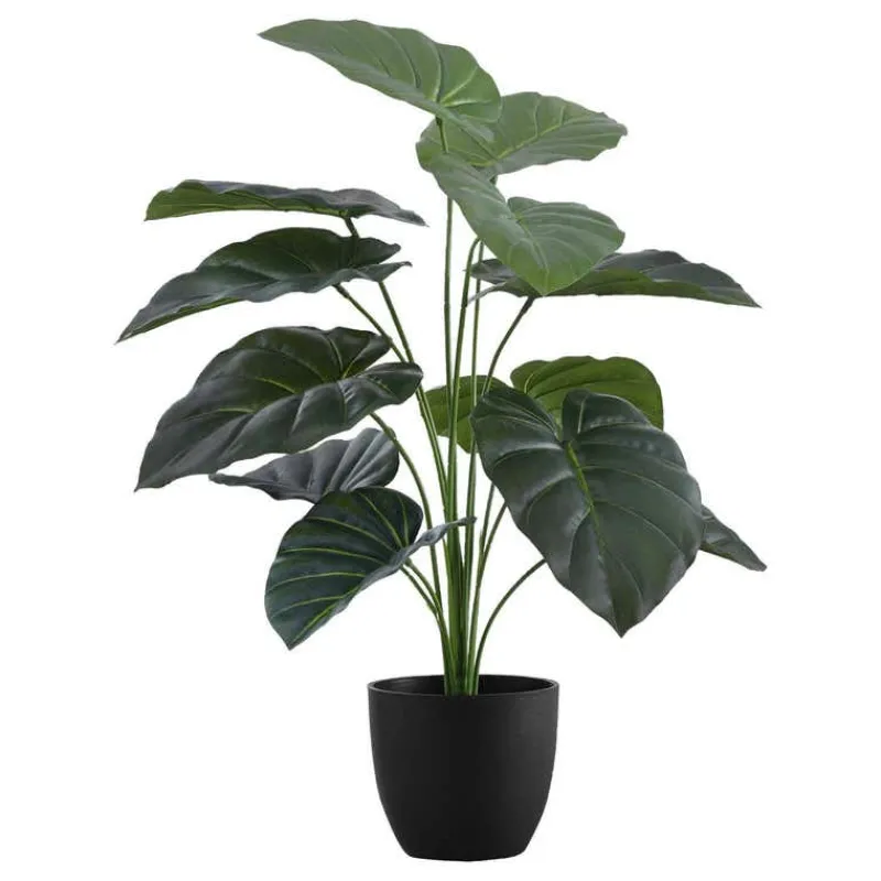 Monarch Artificial plant - 24"h / indoor alocasia in a 5" pot