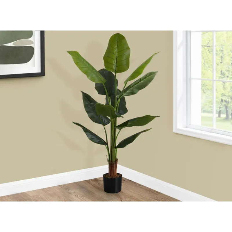 Monarch Artificial plant - 59"h / indoor strelitzia in a 5" pot