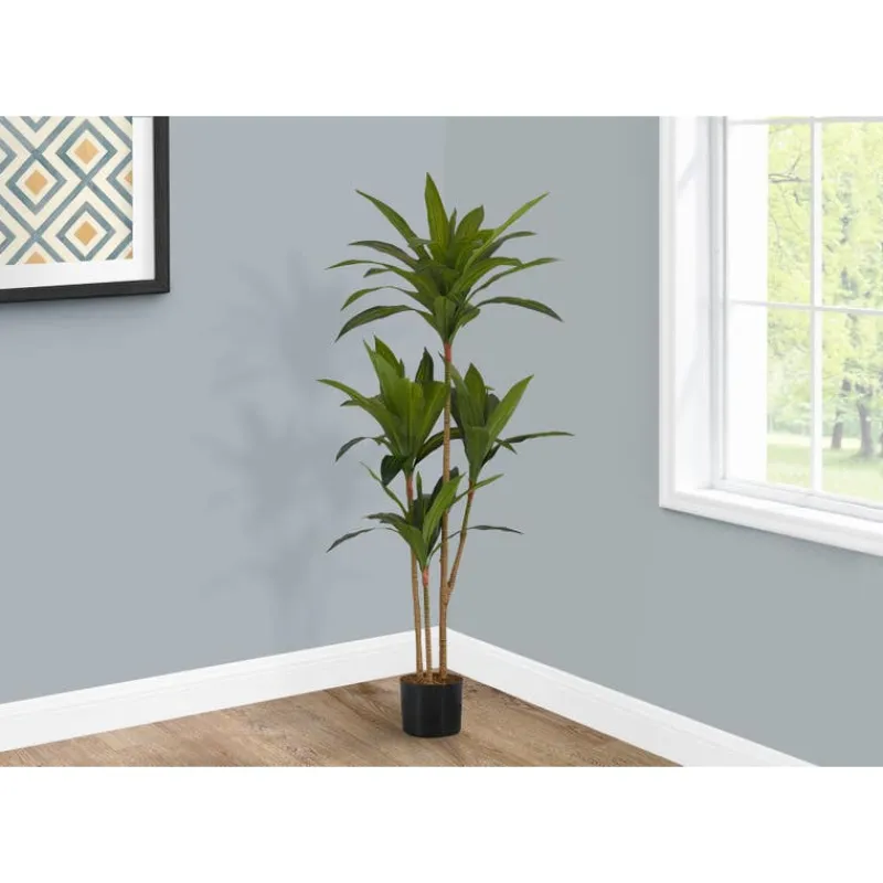 Monarch Artificial plant - 51"h / indoor dracaena in a 5" pot