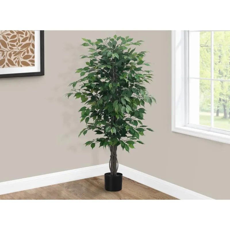 Monarch Artificial plant - 58"h / indoor ficus tree in a 6" pot