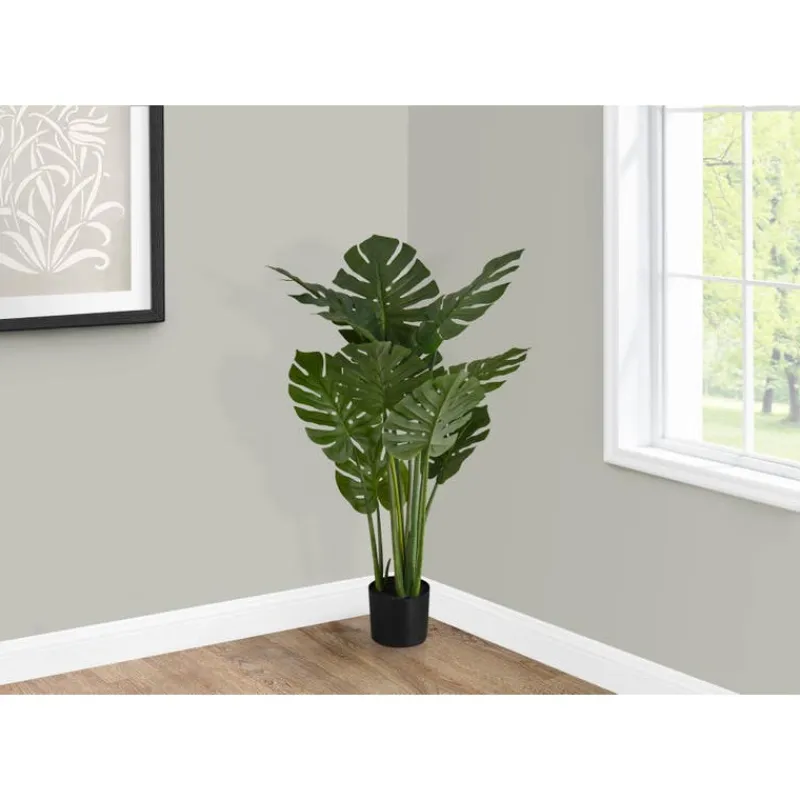 Monarch Artificial plant - 45"h / indoor monstera in a 6" pot