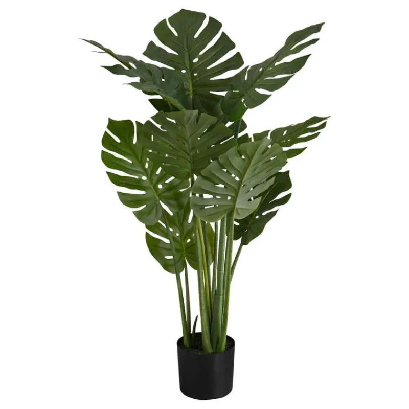 Monarch Artificial plant - 45"h / indoor monstera in a 6" pot