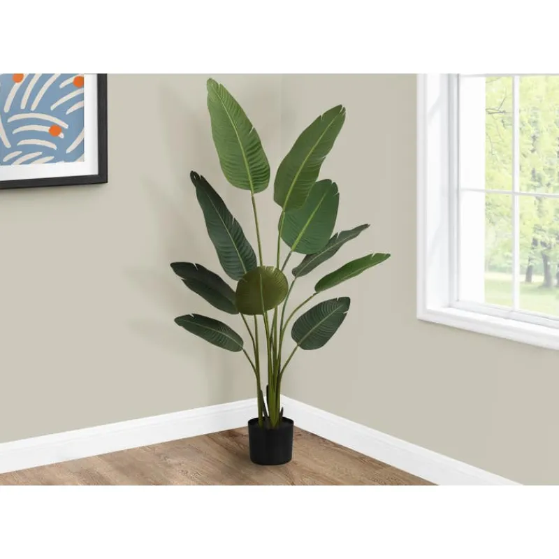 Monarch Artificial plant - 60"h / indoor bird of paradise 5" pot