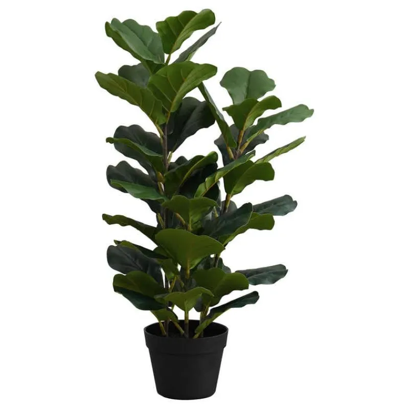 Monarch Artificial plant - 32"h / indoor fiddle in a 6" pot