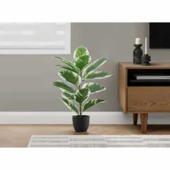 Monarch Artificial plant - 27"h / indoor rubber in a 5" pot