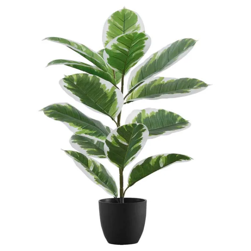 Monarch Artificial plant - 27"h / indoor rubber in a 5" pot