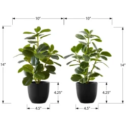 Monarch Artificial plant - 2pcs / 14
