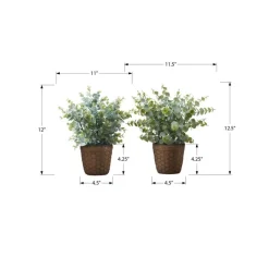 Monarch Artificial Plant 13" (set of 2)