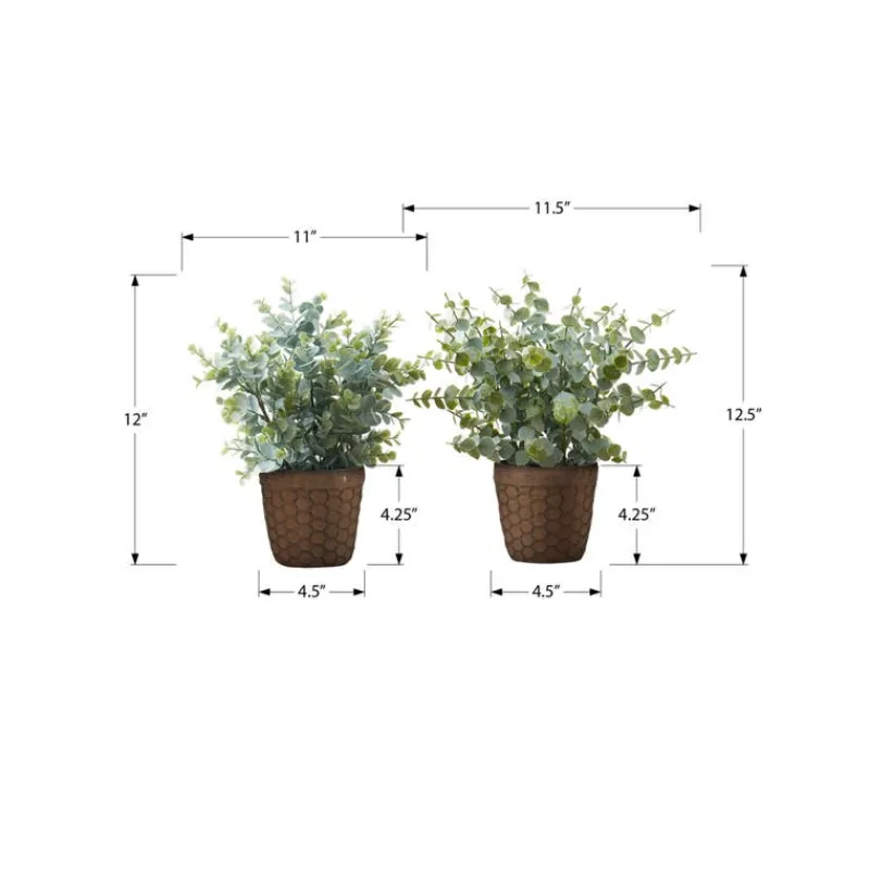 Monarch Artificial Plant 13" (set of 2)