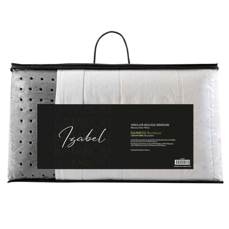 Bamboo-Infused Memory Foam Pillow