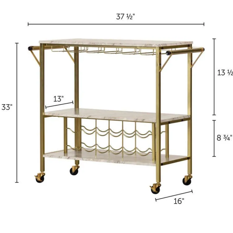 Meubles South Shore Bar Cart - South Shore
