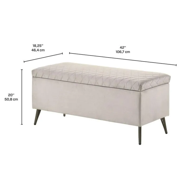 Bench with Storage