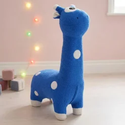 Giraffe-Shaped Kids Pouf – 29.5