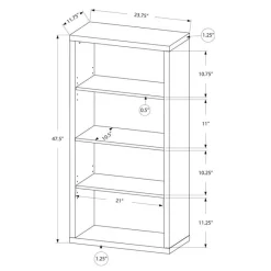 Monarch Bookcase - 48
