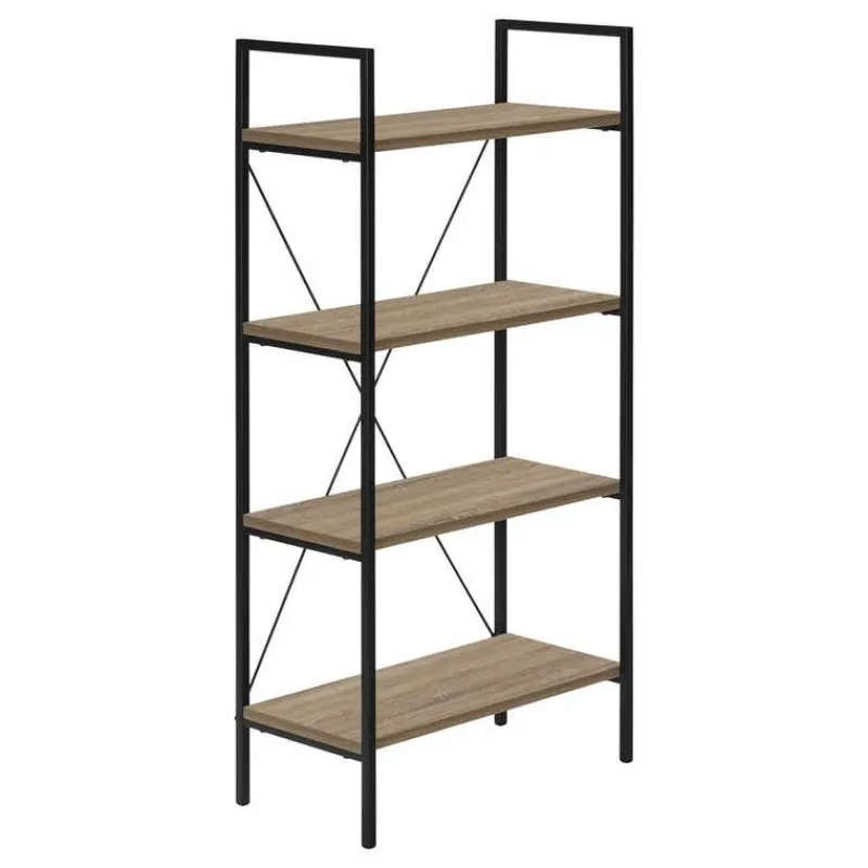 Monarch Bookcase - 48"h / / black metal -