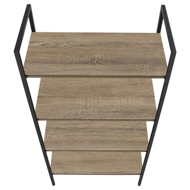 Monarch Bookcase - 48"h / / black metal -