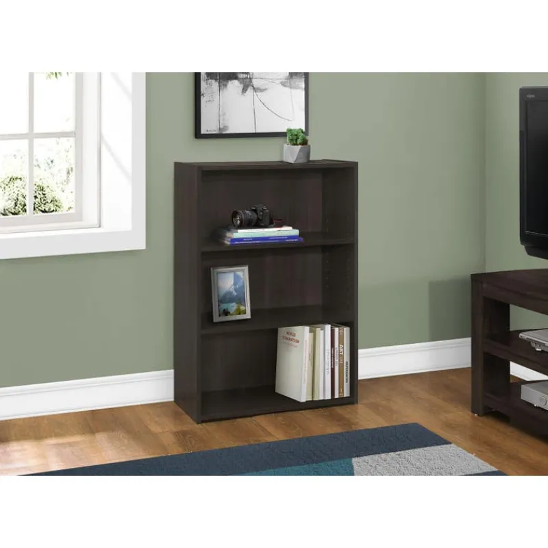 Monarch Bookcase - 36"h / with 3 shelves -