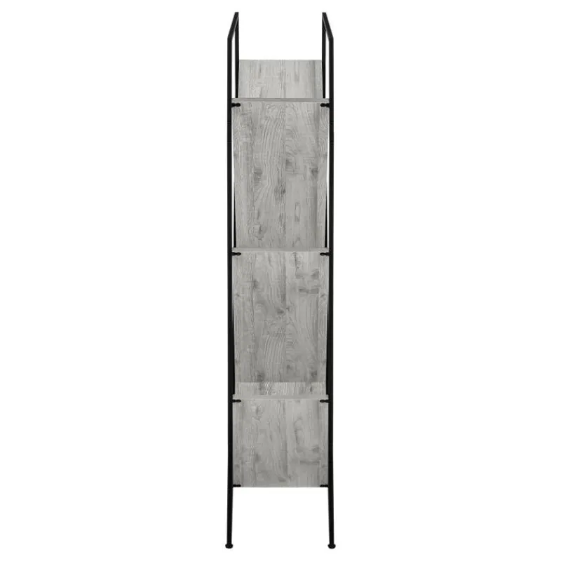 Monarch Bookcase - 60"h / / black metal -