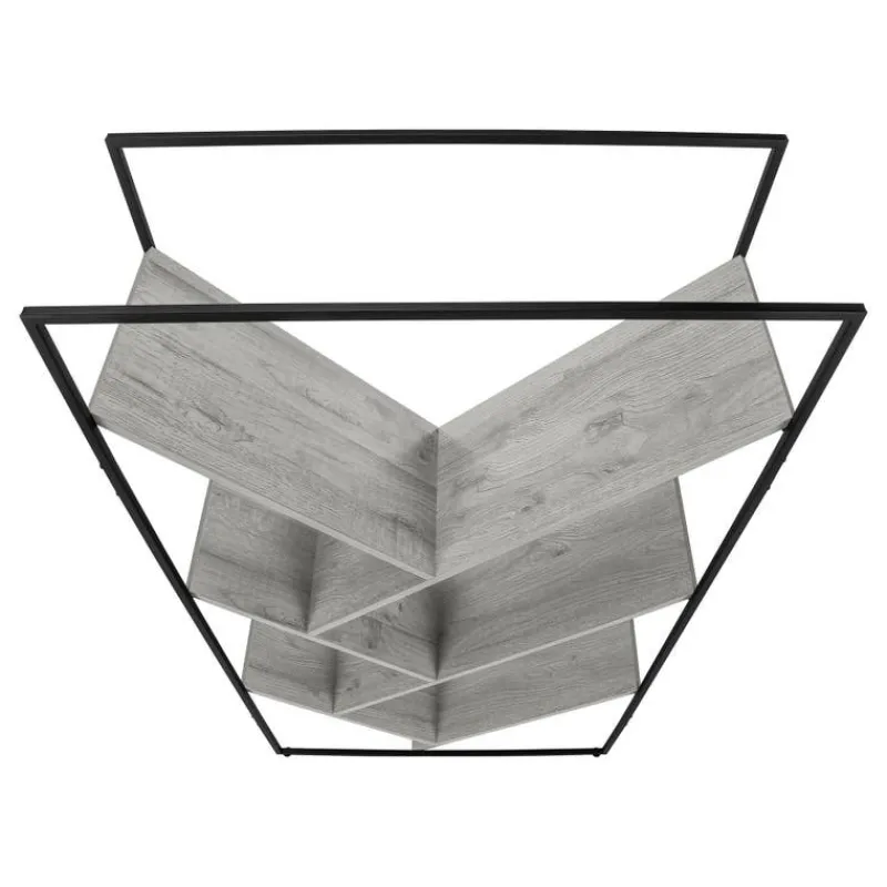 Monarch Bookcase - 60"h / / black metal -