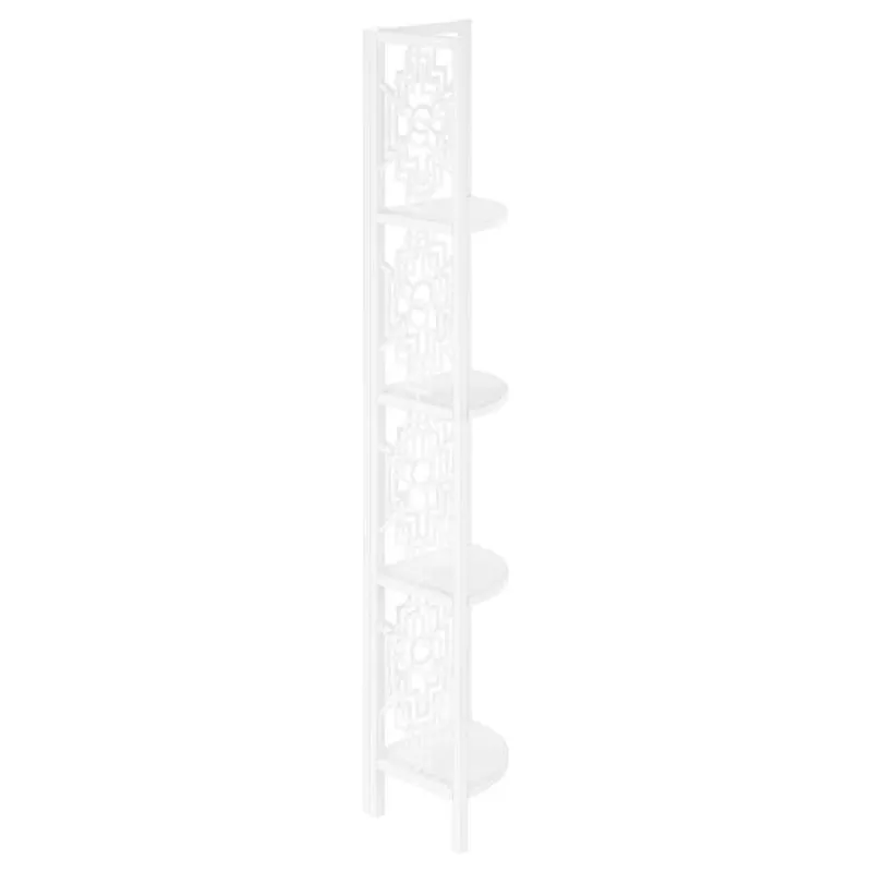 Monarch Bookcase - 62"h / / metal corner etagere -