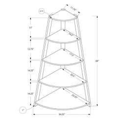 Monarch Bookcase - 60