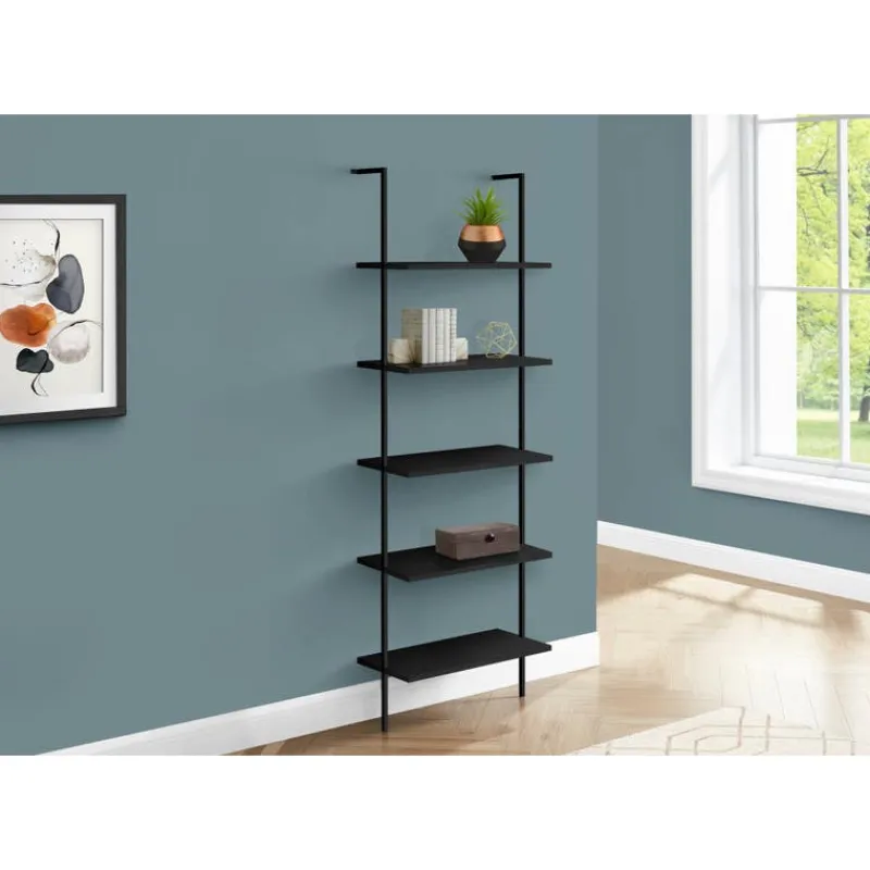 Monarch Bookcase - 72"h ladder / metal -