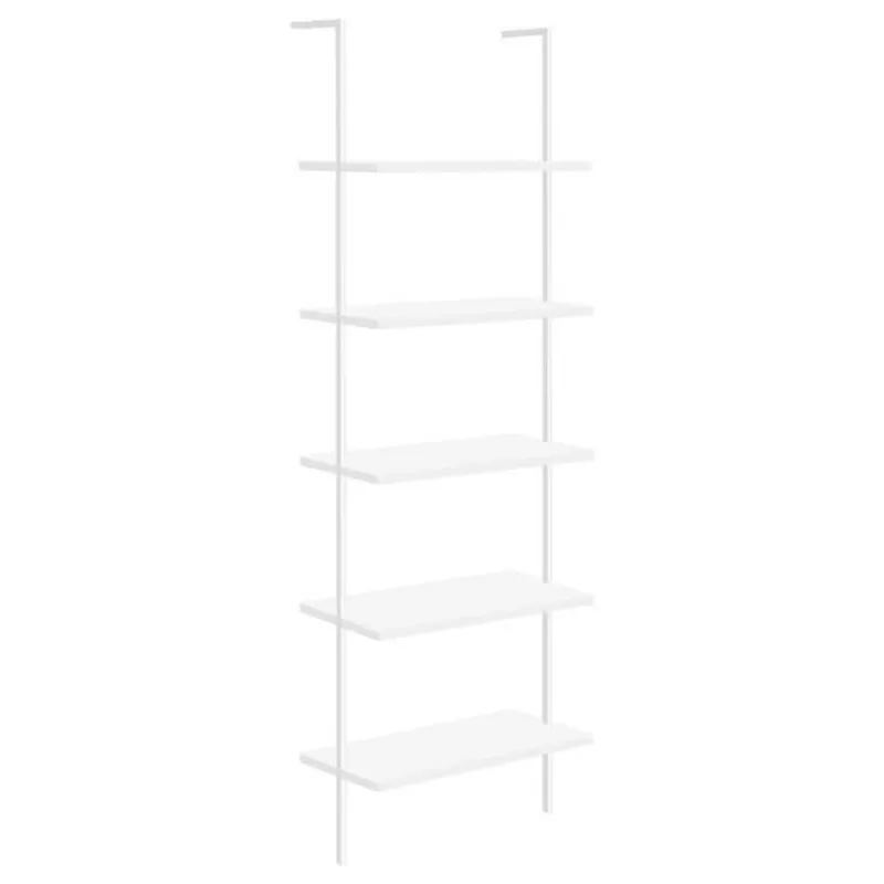 Monarch Bookcase - 72"h ladder / metal -