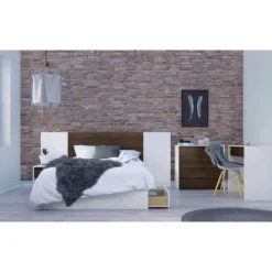 Nexera Bookcase, 1-Door, White -
