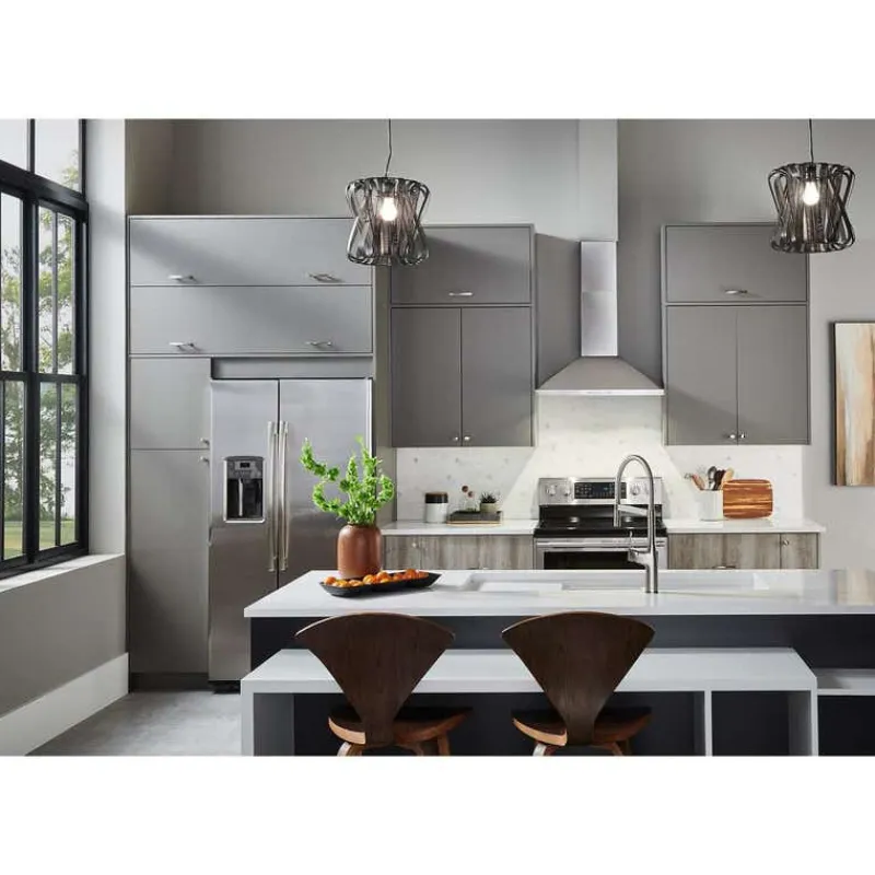 Broan Pyramidal Chimney Range Hood Wall Mount 30" , 450 CFM - BWP1304SS