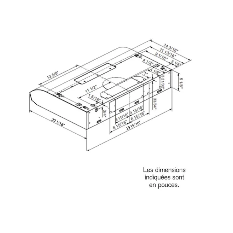 Broan Range Hood Standard 30" , 640 CFM - ALT4306SS