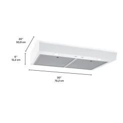 Broan Range Hood Standard 30" , 350 CFM - MTR1303WW