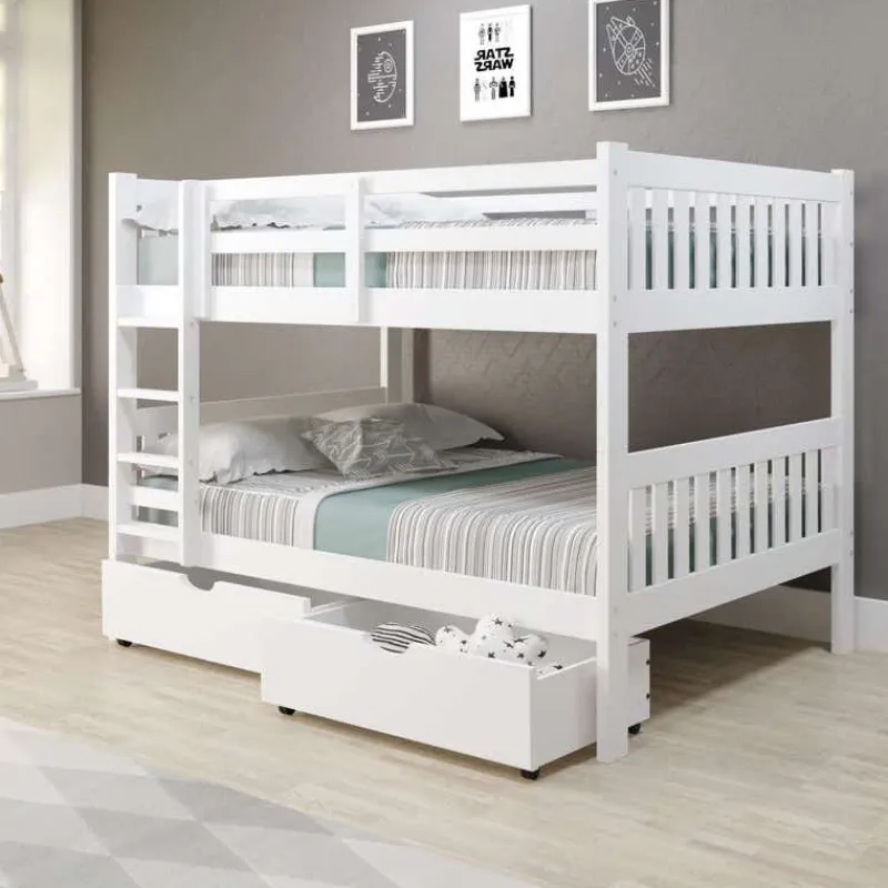 Bunk Bed 54/54 with 2 Drawers
