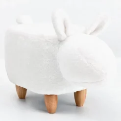 Bunny-Shaped Kids Pouf – 26.4
