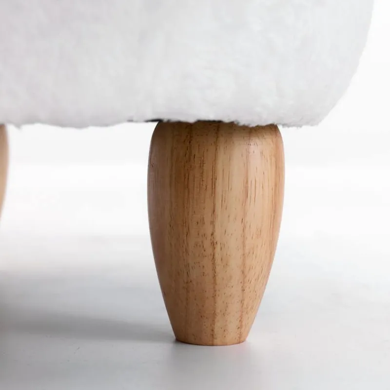 Bunny-Shaped Kids Pouf – 26.4" x 14.2" x 14.6"