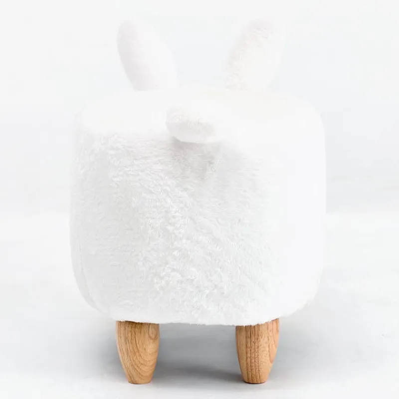 Bunny-Shaped Kids Pouf – 26.4" x 14.2" x 14.6"