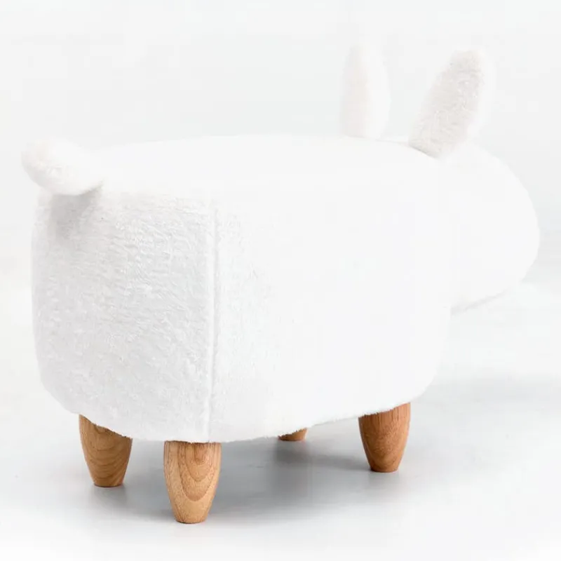 Bunny-Shaped Kids Pouf – 26.4" x 14.2" x 14.6"