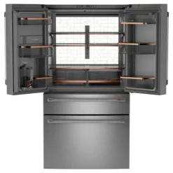 GE Café CAFE 23,2 Cu Ft 36 In Refrigerator Bottom Freezer, French door - CJE23DP2WS1