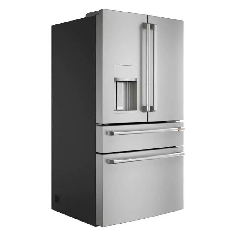 GE Café CAFE 27.8 Cu Ft 36 In Refrigerator Bottom Freezer, French door - CVE28DP2NS1