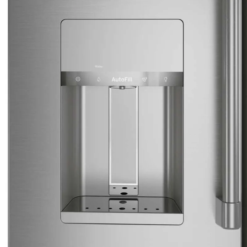 GE Café CAFE 27.8 Cu Ft 36 In Refrigerator Bottom Freezer, French door - CVE28DP2NS1