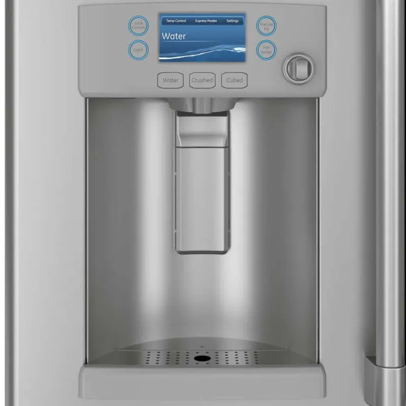 GE Café CAFE 22.2 Cu Ft 36 In Refrigerator Bottom Freezer, French door - CYE22TP2MS1