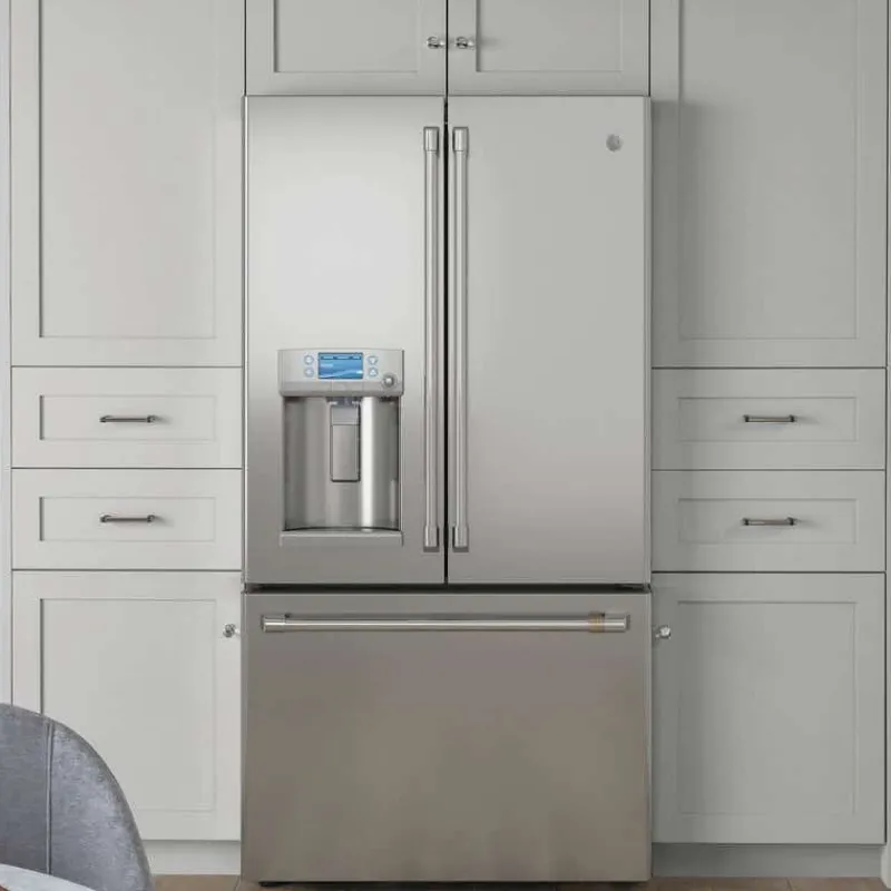 GE Café CAFE 22.2 Cu Ft 36 In Refrigerator Bottom Freezer, French door - CYE22TP2MS1