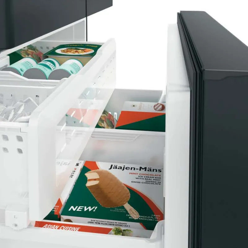 GE Café CAFE 23.1 Cu Ft 36 In Refrigerator Bottom Freezer, French door - CWE23SP3MD1
