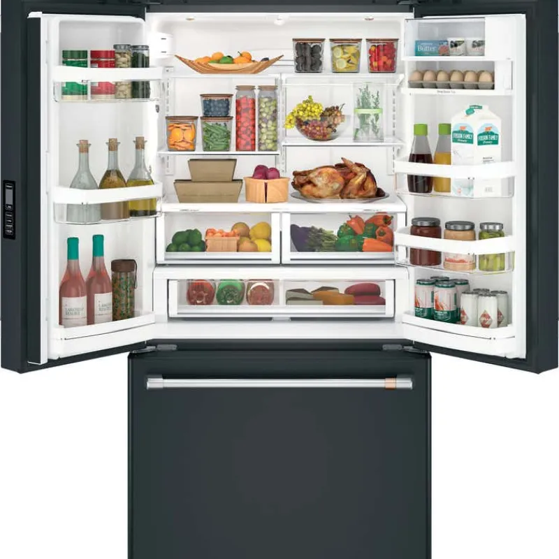 GE Café CAFE 23.1 Cu Ft 36 In Refrigerator Bottom Freezer, French door - CWE23SP3MD1