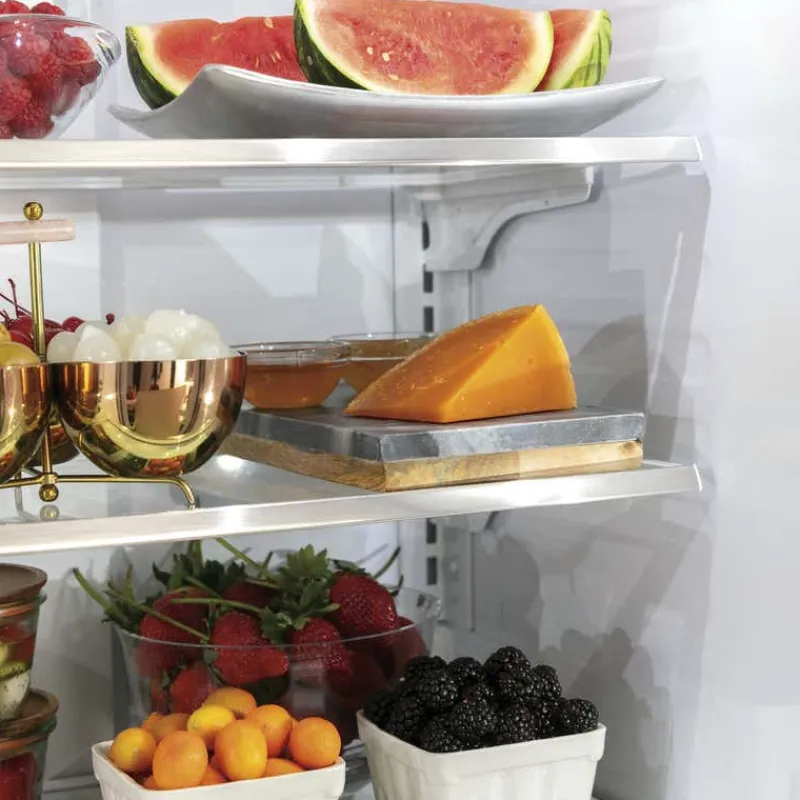 GE Café CAFE 18.6 Cu Ft 33 In Refrigerator Bottom Freezer, French door - CWE19SP3ND1