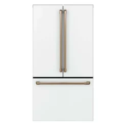GE Café CAFE 23.1 Cu Ft 36 In Refrigerator Bottom Freezer, French door - CWE23SP4MW2